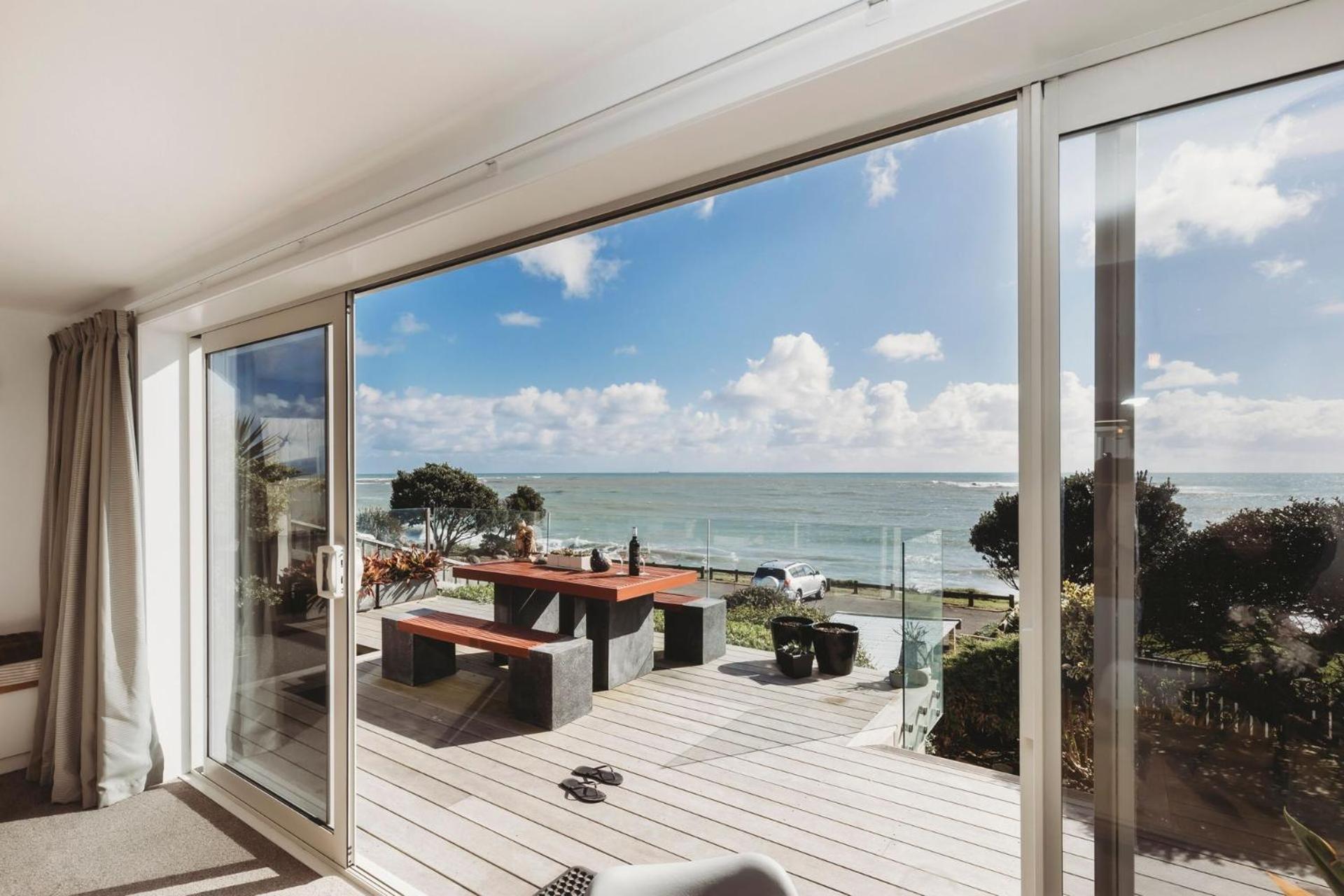 Te Moana Waterfront Lägenhet New Plymouth Exteriör bild